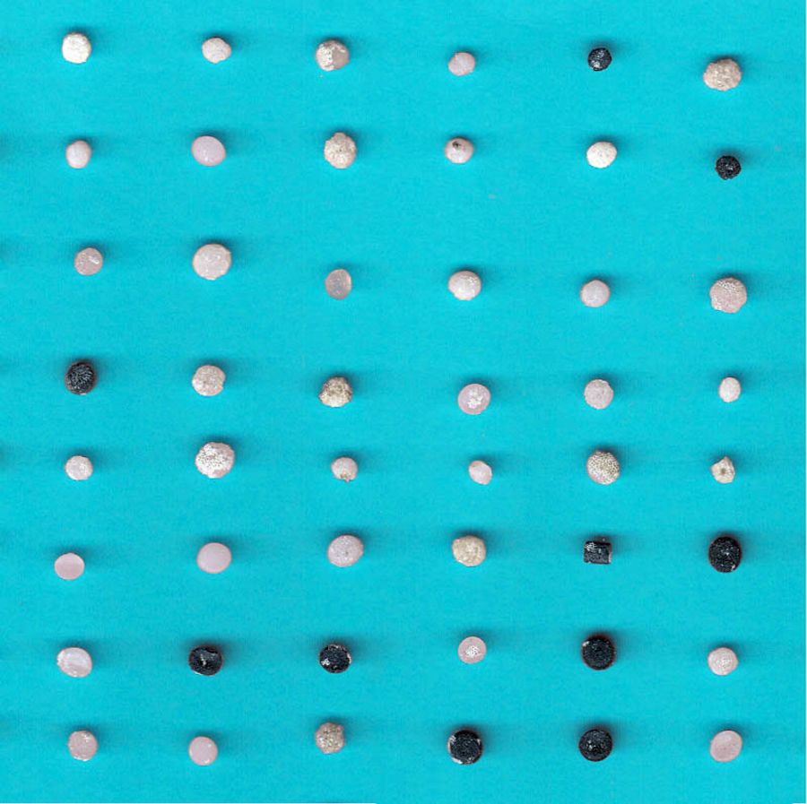 Ocean Plastic Type P: Pre-production plastics (cylinders, spheres or disks), Great Pacific Garbage Patch, ocean plastic pollution, save oceans, help clean oceans,