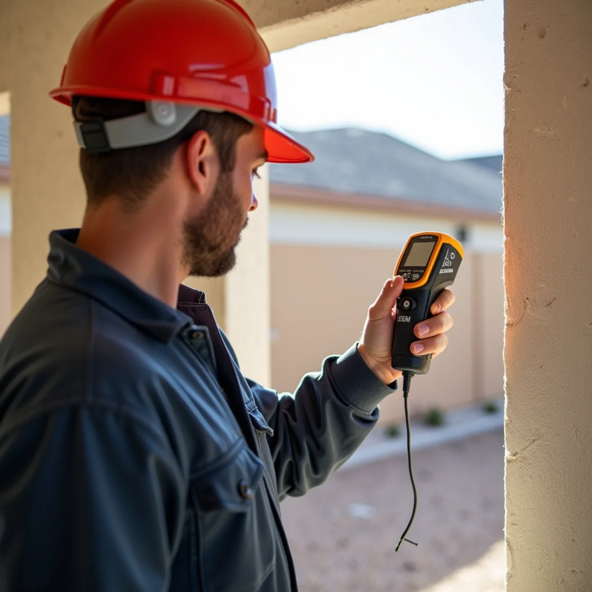 Moisture detection and structural drying in Caliente property
