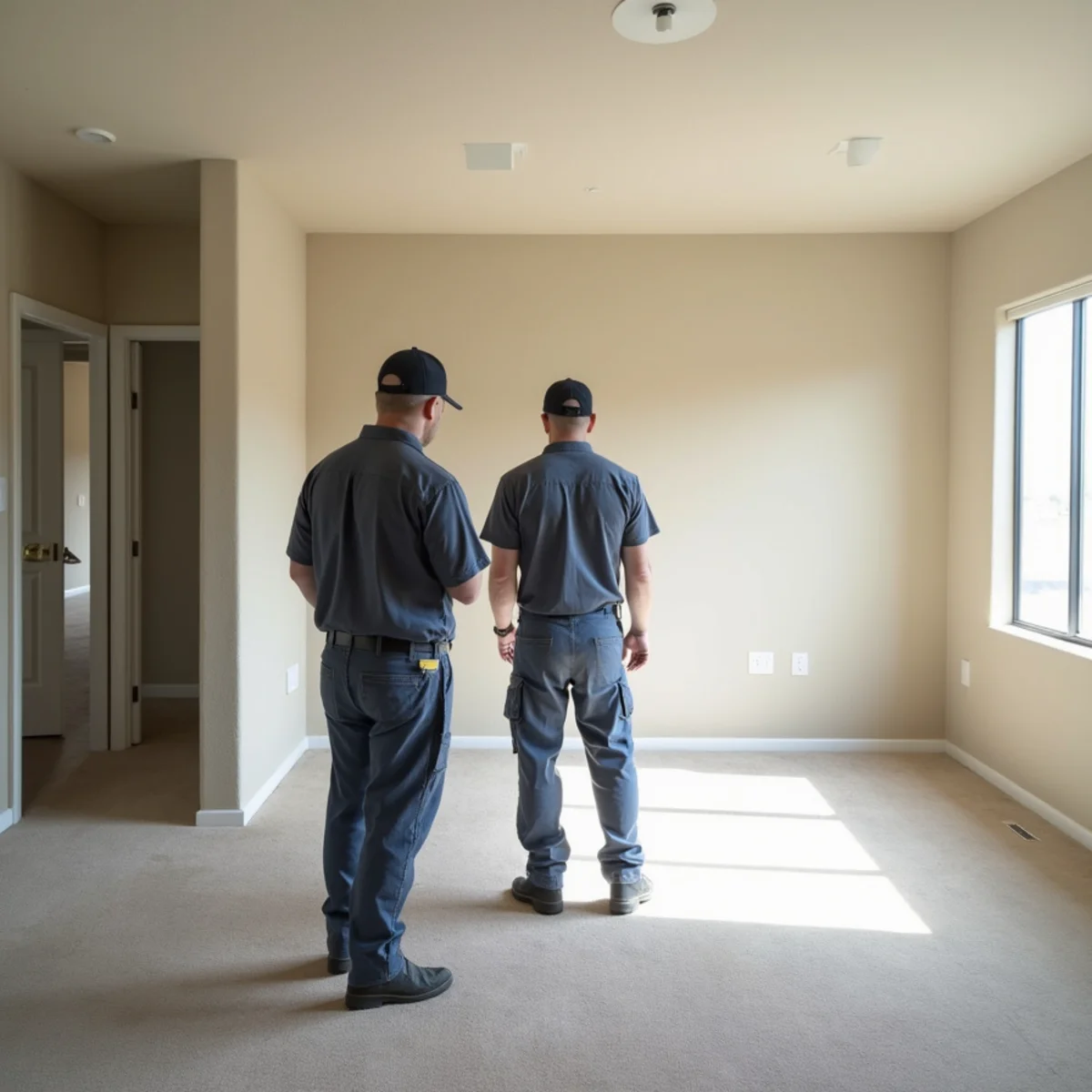 Restored interior following hoa, condo & multifamily water damage