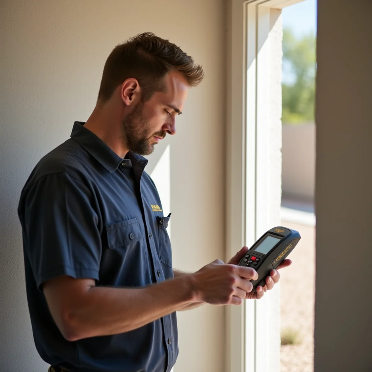 Moisture detection and structural drying in North Las Vegas property