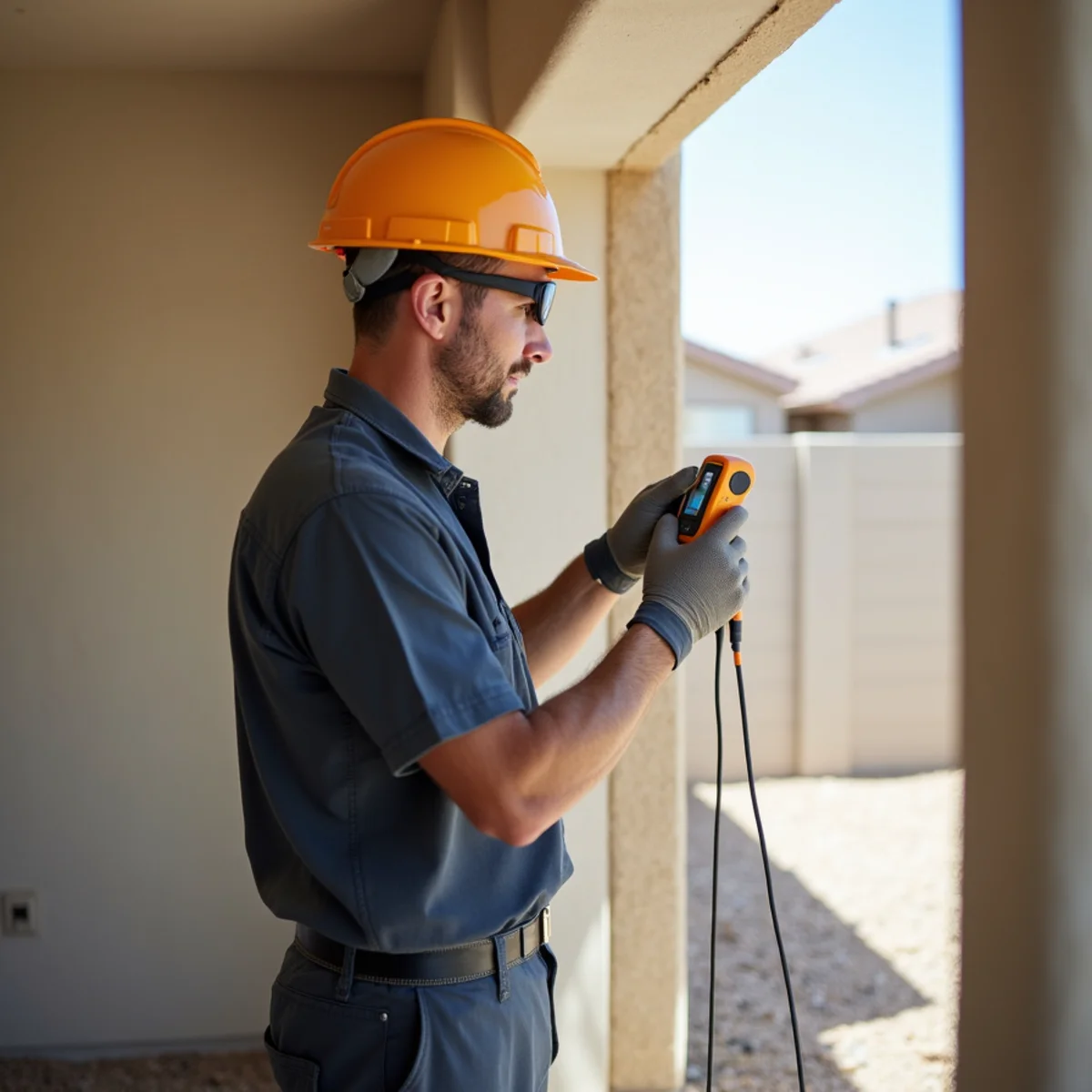 Moisture detection and structural drying in Sandy Valley property