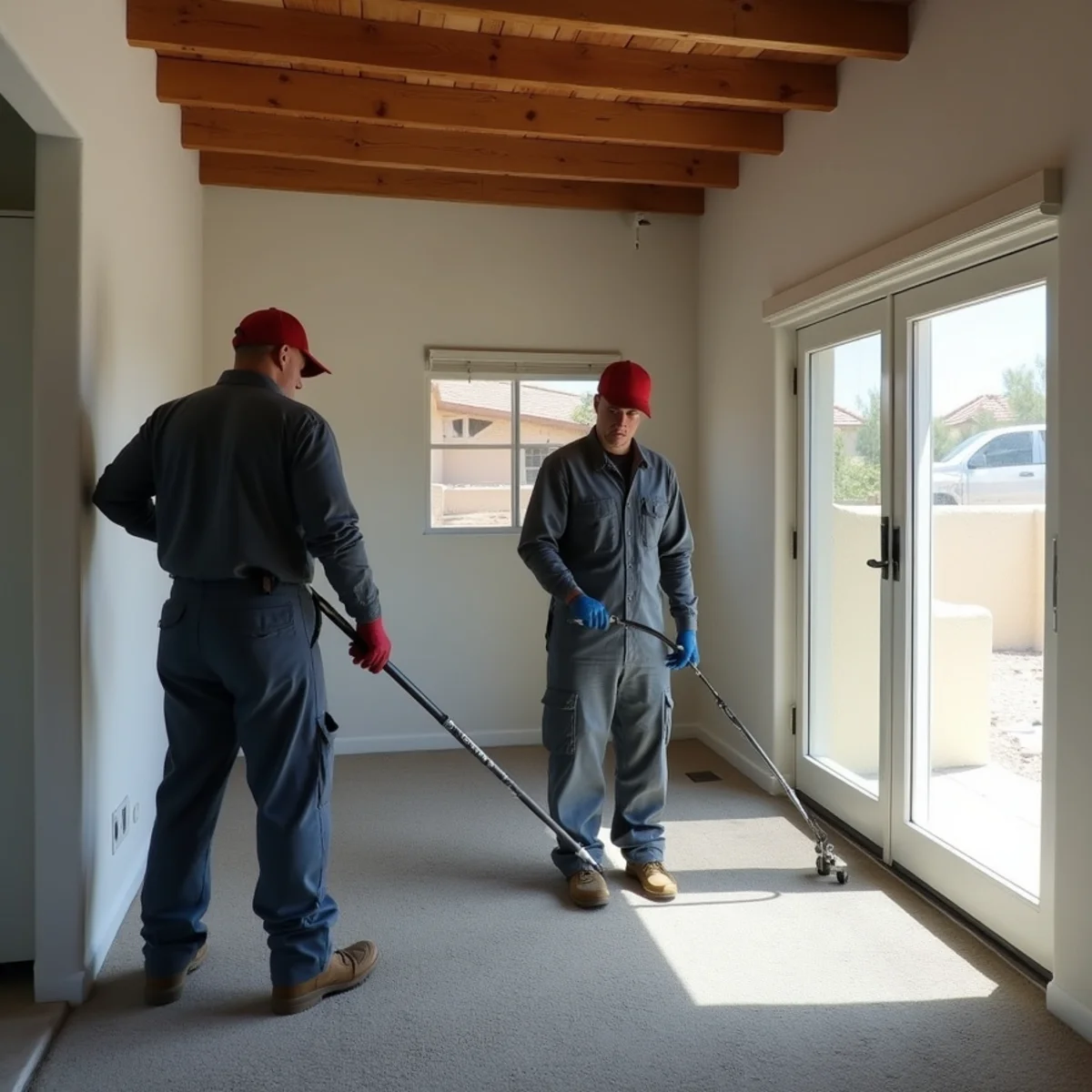 Restored interior following smoke & soot cleanup